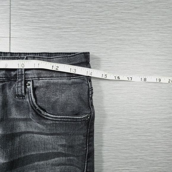 STS Blue Emma Ankle Skinny Black Distressed Jeans Womens Size 26 - Picture 11 of 12